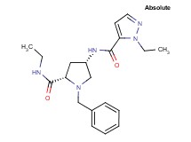 (4S)-1-benzyl-N-ethyl-4-{[(1-ethyl-1H-pyrazol-5-yl)carbonyl]amino}-L-prolinamide