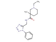 1-ethyl-3-methyl-N-[(1-phenyl-1H-tetrazol-5-yl)methyl]-3-piperidinecarboxamide