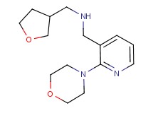 1-[2-(4-morpholinyl)-3-pyridinyl]-N-(tetrahydro-3-furanylmethyl)methanamine