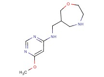 6-methoxy-N-(1,4-oxazepan-6-ylmethyl)-4-pyrimidinamine dihydrochloride