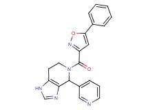 5-[(5-phenyl-3-isoxazolyl)carbonyl]-4-(3-pyridinyl)-4,5,6,7-tetrahydro-1H-imidazo[4,5-c]pyridine