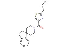 1'-[(2-propyl-1,3-thiazol-4-yl)carbonyl]-2,3-dihydrospiro[indene-1,4'-piperidine]