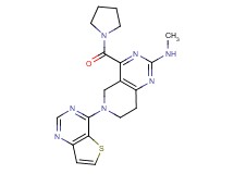 N-methyl-4-(pyrrolidin-1-ylcarbonyl)-6-thieno[3,2-d]pyrimidin-4-yl-5,6,7,8-tetrahydropyrido[4,3-d]pyrimidin-2-amine