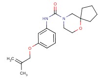 N-{3-[(2-methylprop-2-en-1-yl)oxy]phenyl}-6-oxa-9-azaspiro[4.5]decane-9-carboxamide