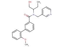 N-[1-(hydroxymethyl)propyl]-2'-methoxy-N-(pyridin-3-ylmethyl)biphenyl-3-carboxamide