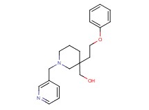 [3-(2-phenoxyethyl)-1-(3-pyridinylmethyl)-3-piperidinyl]methanol
