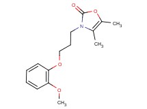 3-[3-(2-methoxyphenoxy)propyl]-4,5-dimethyl-1,3-oxazol-2(3H)-one