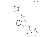 methyl 1-[(4-{[2-(2-methoxyphenyl)ethyl]amino}-2-quinazolinyl)methyl]-L-prolinate