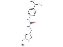 N-[(1-ethylpyrrolidin-3-yl)methyl]-N'-(4-isopropylphenyl)urea