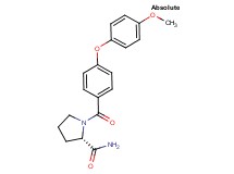 (2S)-1-[4-(4-methoxyphenoxy)benzoyl]pyrrolidine-2-carboxamide