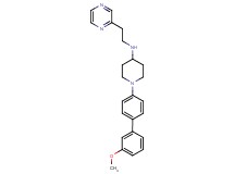 1-(3'-methoxy-4-biphenylyl)-N-[2-(2-pyrazinyl)ethyl]-4-piperidinamine