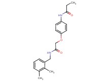 N-(4-{2-[(2,3-dimethylbenzyl)amino]-2-oxoethoxy}phenyl)propanamide