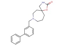 8-(3-biphenylylmethyl)-1-oxa-3,8-diazaspiro[4.6]undecan-2-one