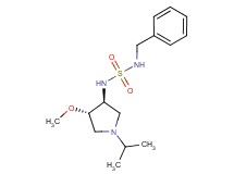 N-benzyl-N'-[(3S*,4S*)-1-isopropyl-4-methoxypyrrolidin-3-yl]sulfamide