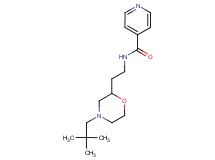 N-{2-[4-(2,2-dimethylpropyl)morpholin-2-yl]ethyl}isonicotinamide