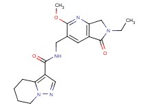 N-[(6-ethyl-2-methoxy-5-oxo-6,7-dihydro-5H-pyrrolo[3,4-b]pyridin-3-yl)methyl]-4,5,6,7-tetrahydropyrazolo[1,5-a]pyridine-3-carboxamide