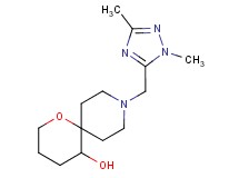9-[(1,3-dimethyl-1H-1,2,4-triazol-5-yl)methyl]-1-oxa-9-azaspiro[5.5]undecan-5-ol