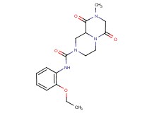 N-(2-ethoxyphenyl)-8-methyl-6,9-dioxooctahydro-2H-pyrazino[1,2-a]pyrazine-2-carboxamide