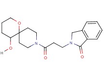 2-[3-(5-hydroxy-1-oxa-9-azaspiro[5.5]undec-9-yl)-3-oxopropyl]-1-isoindolinone
