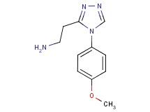 2-[4-(4-methoxyphenyl)-4H-1,2,4-triazol-3-yl]ethanamine