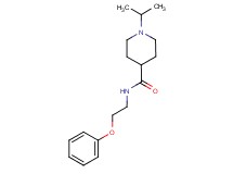 1-isopropyl-N-(2-phenoxyethyl)piperidine-4-carboxamide