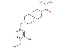 3-isobutyryl-9-(4-methoxy-3-methylbenzyl)-3,9-diazaspiro[5.5]undecane