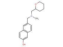 6-{[methyl(tetrahydro-2H-pyran-2-ylmethyl)amino]methyl}-2-naphthol