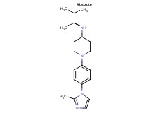N-[(1S)-1,2-dimethylpropyl]-1-[4-(2-methyl-1H-imidazol-1-yl)phenyl]piperidin-4-amine