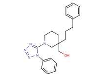[3-(3-phenylpropyl)-1-(1-phenyl-1H-tetrazol-5-yl)piperidin-3-yl]methanol