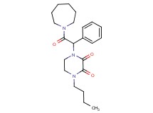 1-(2-azepan-1-yl-2-oxo-1-phenylethyl)-4-butylpiperazine-2,3-dione