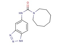 N-1H-1,2,3-benzotriazol-5-ylazocane-1-carboxamide