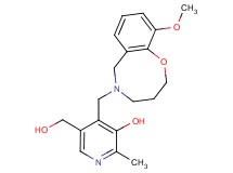 5-(hydroxymethyl)-4-[(10-methoxy-3,4-dihydro-2H-1,5-benzoxazocin-5(6H)-yl)methyl]-2-methylpyridin-3-ol