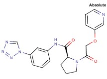1-[(pyridin-3-yloxy)acetyl]-N-[3-(1H-tetrazol-1-yl)phenyl]-L-prolinamide