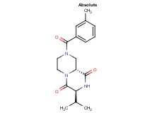 (3S,9aR)-3-isopropyl-8-(3-methylbenzoyl)tetrahydro-2H-pyrazino[1,2-a]pyrazine-1,4(3H,6H)-dione