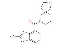 7-[(2-methyl-1H-benzimidazol-4-yl)carbonyl]-2,7-diazaspiro[4.5]decane dihydrochloride
