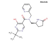 2-tert-butyl-4-hydroxy-N-{[(2S)-5-oxopyrrolidin-2-yl]methyl}-N-(pyridin-2-ylmethyl)pyrimidine-5-carboxamide