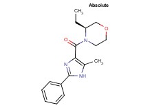 (3S)-3-ethyl-4-[(5-methyl-2-phenyl-1H-imidazol-4-yl)carbonyl]morpholine