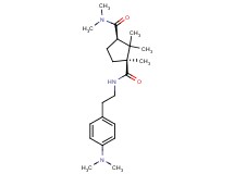 (1S*,3R*)-N~1~-{2-[4-(dimethylamino)phenyl]ethyl}-N~3~,N~3~,1,2,2-pentamethyl-1,3-cyclopentanedicarboxamide