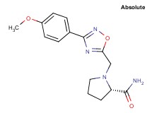 1-{[3-(4-methoxyphenyl)-1,2,4-oxadiazol-5-yl]methyl}-L-prolinamide