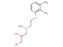 3-[[2-(2,3-dimethylphenoxy)ethyl](methyl)amino]propane-1,2-diol