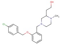 2-(4-{2-[(4-chlorobenzyl)oxy]benzyl}-1-methylpiperazin-2-yl)ethanol