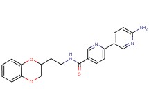 6'-amino-N-[2-(2,3-dihydro-1,4-benzodioxin-2-yl)ethyl]-2,3'-bipyridine-5-carboxamide