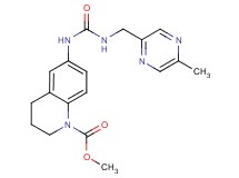 methyl 6-[({[(5-methylpyrazin-2-yl)methyl]amino}carbonyl)amino]-3,4-dihydroquinoline-1(2H)-carboxylate