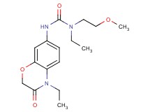 N-ethyl-N'-(4-ethyl-3-oxo-3,4-dihydro-2H-1,4-benzoxazin-7-yl)-N-(2-methoxyethyl)urea