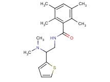 N-[2-(dimethylamino)-2-(2-thienyl)ethyl]-2,3,5,6-tetramethylbenzamide