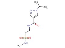 1-isopropyl-N-{2-[(methylamino)sulfonyl]ethyl}-1H-pyrazole-4-carboxamide