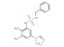 N-benzyl-N'-[2,3-dimethyl-5-(1H-tetrazol-1-yl)phenyl]sulfamide