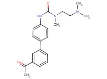N'-(3'-acetylbiphenyl-4-yl)-N-[2-(dimethylamino)ethyl]-N-methylurea