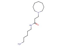 N-(5-aminopentyl)-3-(1-azocanyl)propanamide dihydrochloride