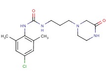 N-(4-chloro-2,6-dimethylphenyl)-N'-[3-(3-oxopiperazin-1-yl)propyl]urea